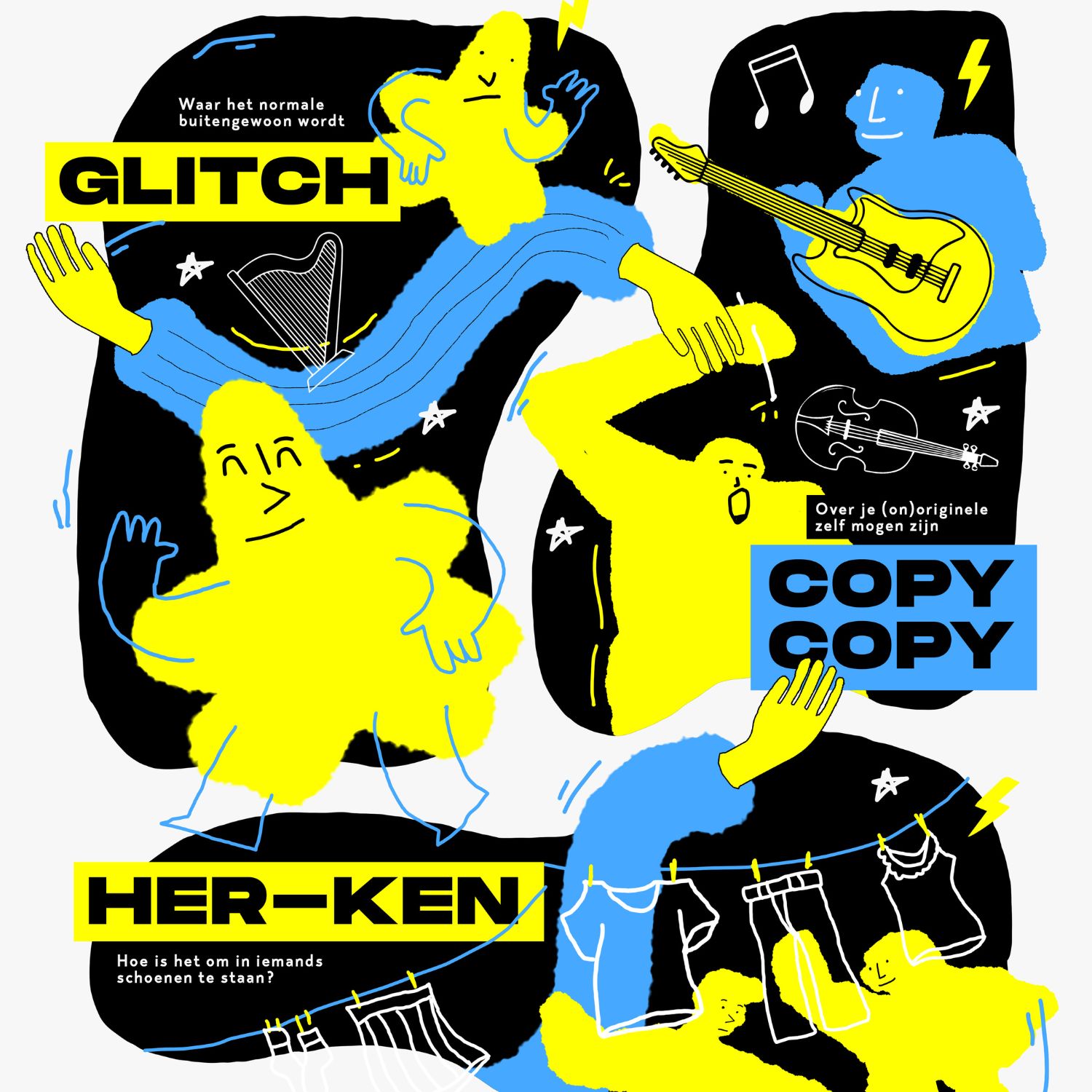 GLITCH, COPY COPY, Her-ken
